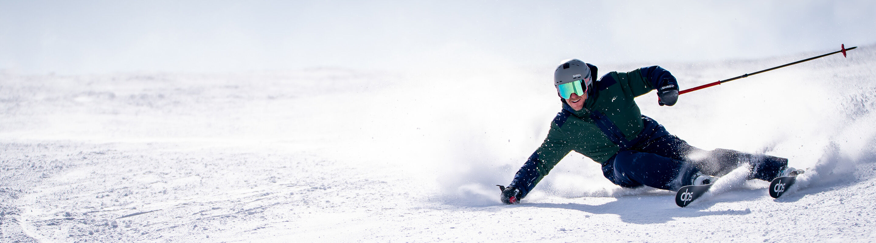 Mountain peak with snow and clouds