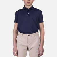 Boys&#39; Polo Self Collar S/S
