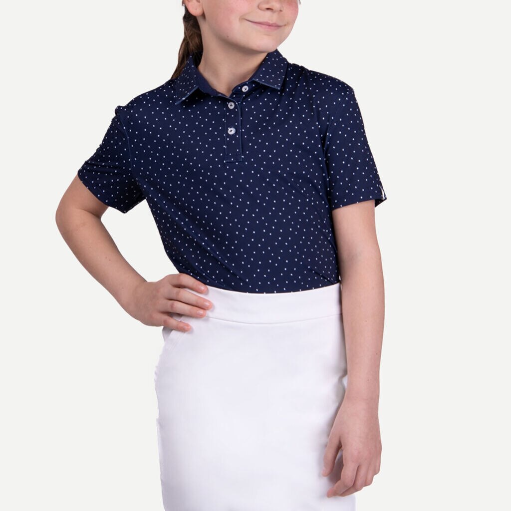 Girls' Printed Polo