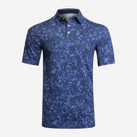 Men Motion Printed Polo S/S