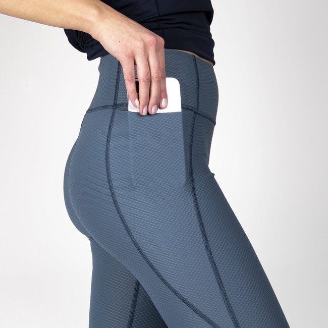 Lululemon Leggings Women’s Blue Cropped Size 8 With Side Pockets