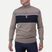 Men's Stripe Sweater Half-Zip