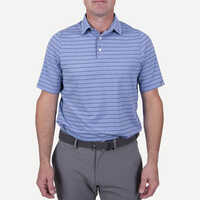 Men&#39;s Soren M&eacute;lange Stripe Polo S/S