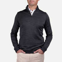 Men&#39;s Liam Techwool Ribbed Hem Half-Zip