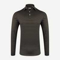 Men&#39;s Soren M&eacute;lange Stripe Polo L/S