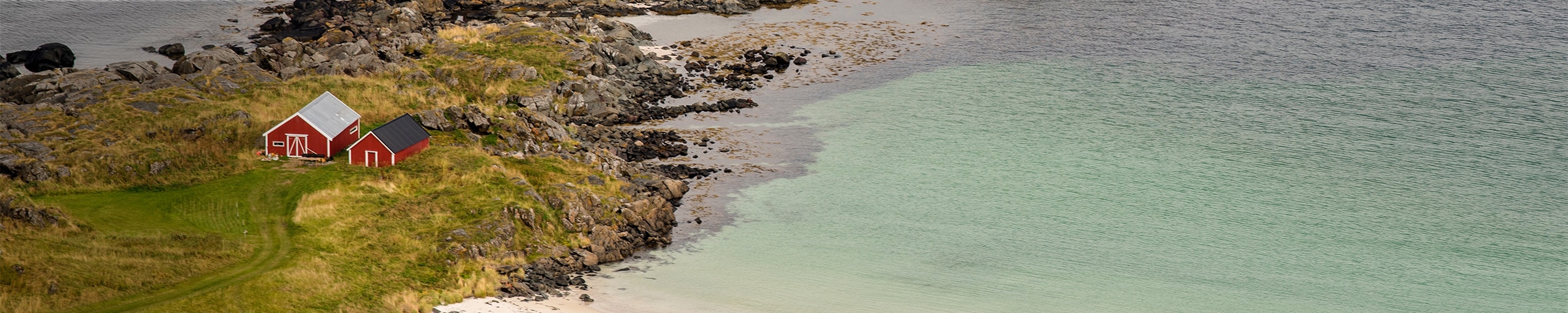 A peaceful and natural landscape.